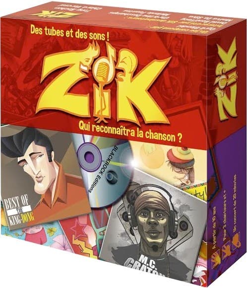 Boîte du jeu : Zik