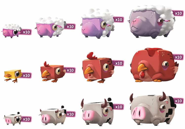 Boîte du jeu : Happy Pigs: Farm Friends