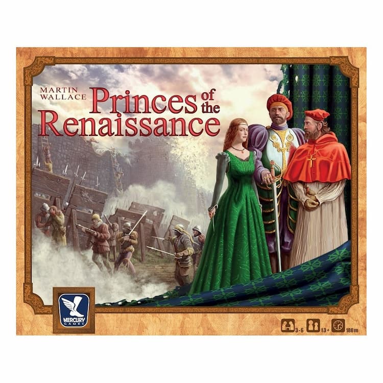 Boîte du jeu : Princes of the Renaissance