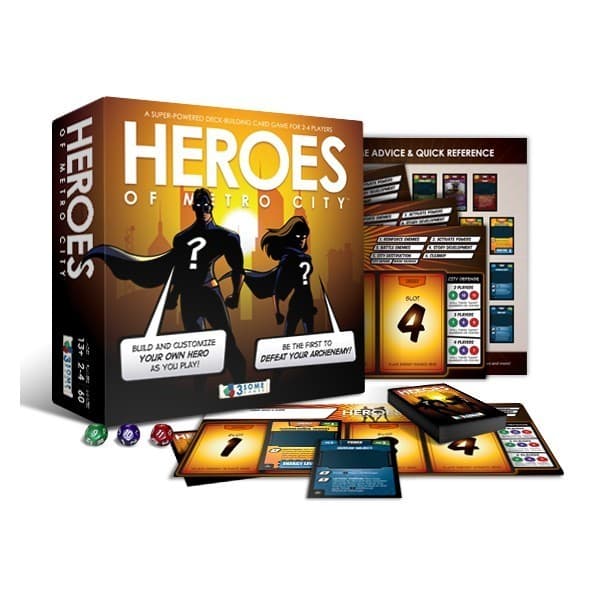 Boîte du jeu : Heroes of Metro City