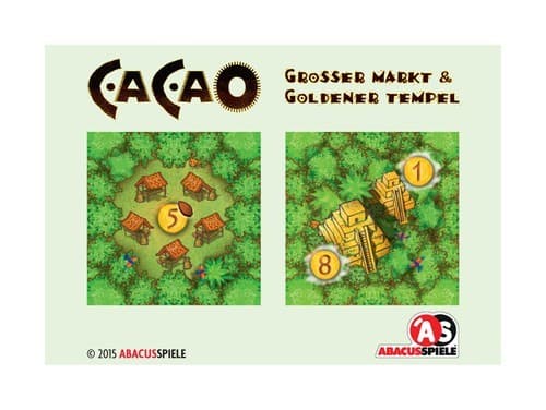 Boîte du jeu : Cacao - Goodies Big Market & Golden Temple