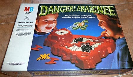 Boîte du jeu : Danger ! Araignée