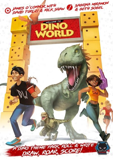Boîte du jeu : Welcome to Dino World