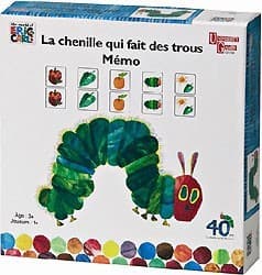 Boîte du jeu : La Chenille qui fait des Trous - Mémo