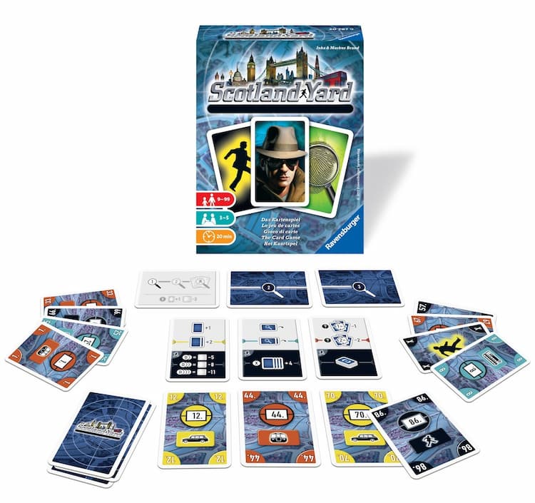 Boîte du jeu : Scotland Yard - le jeu de cartes