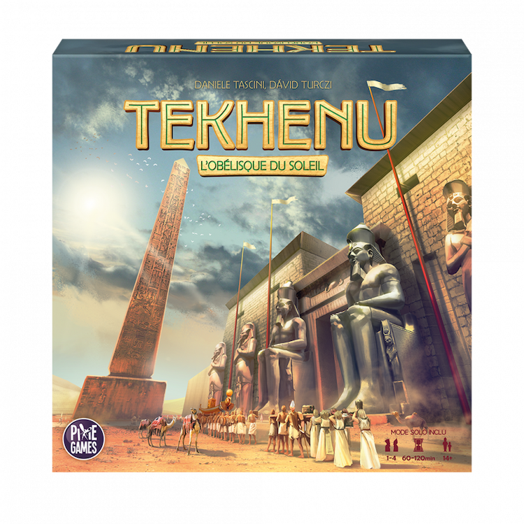 Boîte du jeu : Tekhenu