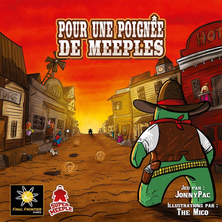 Boîte du jeu : Pour une Poignée de Meeples