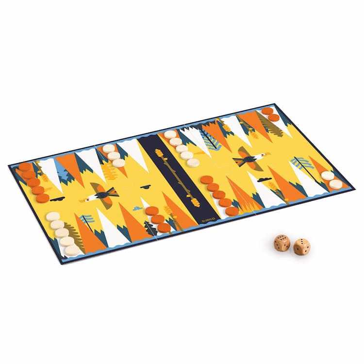 Boîte du jeu : Backgammon