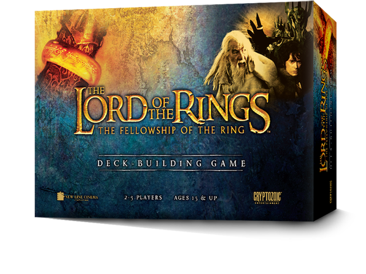 Boîte du jeu : The Lord of the Rings: The Fellowship of the Ring Deck-Building Game