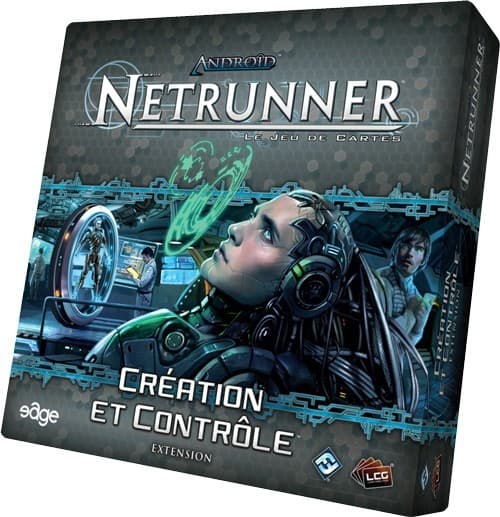 Boîte du jeu : Android : Netrunner - Création et Contrôle