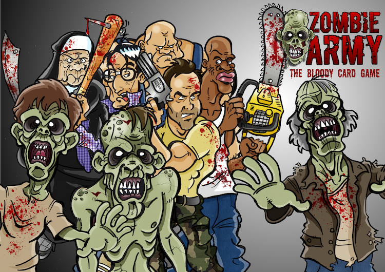Boîte du jeu : Zombie Army: The bloody card game