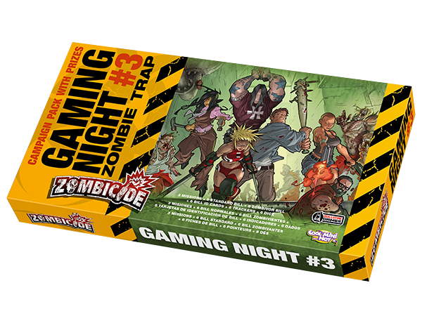 Boîte du jeu : Zombicide Gaming Night #3 : Piège à Zombies