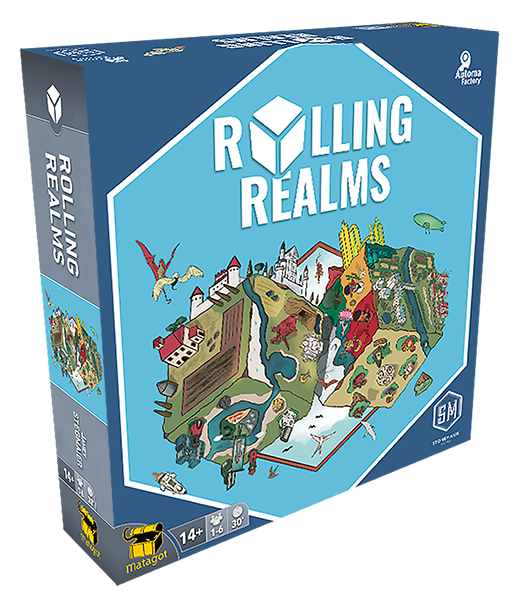 Boîte du jeu : Rolling Realms