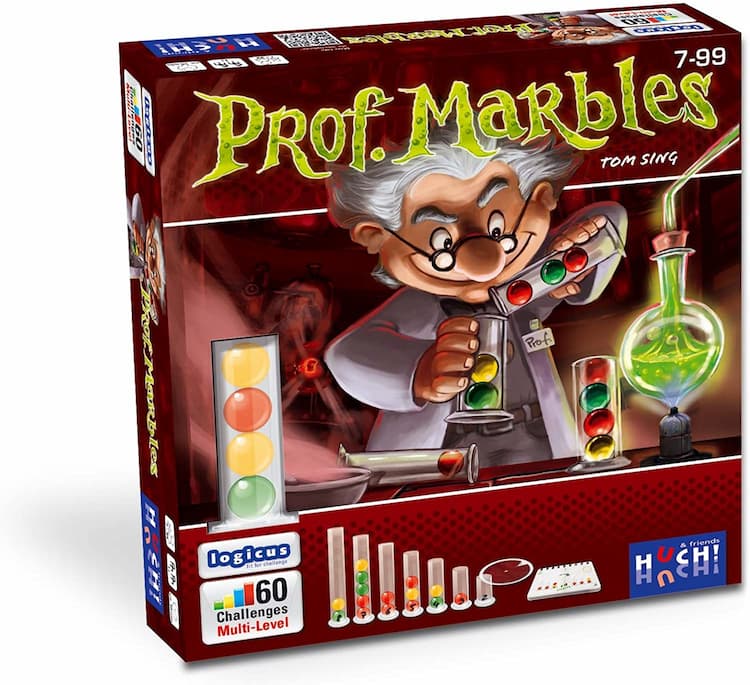 Boîte du jeu : Prof Marbles