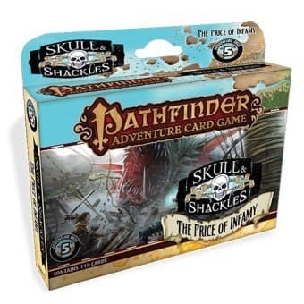 Boîte du jeu : Pathfinder - Skull & Shackles LCG :The Price of Infamy