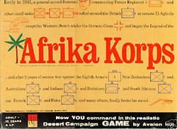 Boîte du jeu : Afrika Korps