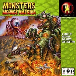 Boîte du jeu : Monsters Menace America
