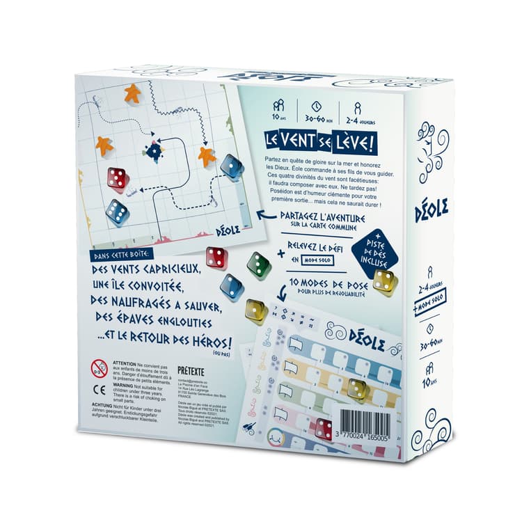 Boîte du jeu : DÉOLE