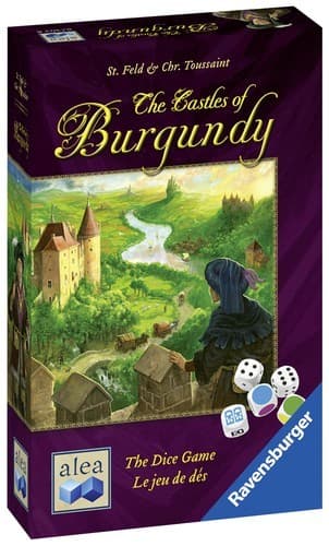 Boîte du jeu : Les châteaux de Bourgogne : Le jeu de dés