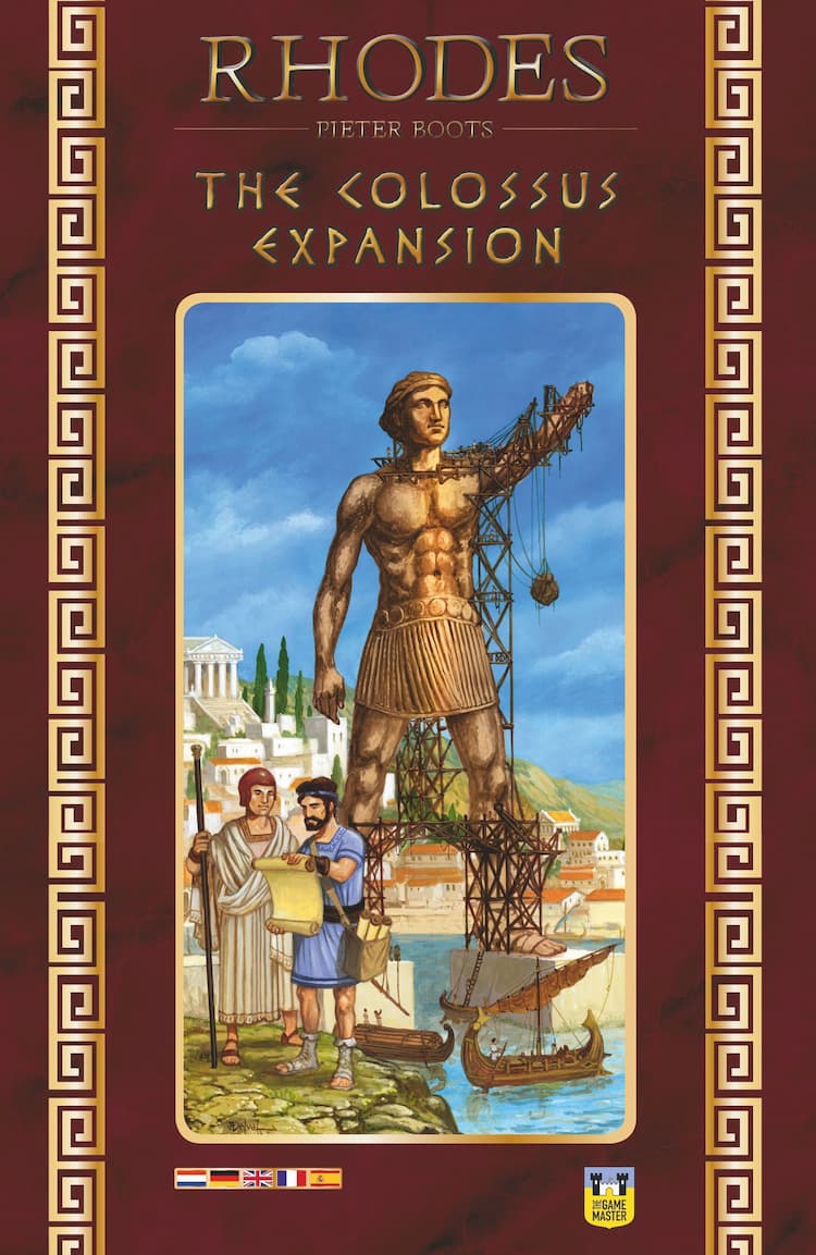 Boîte du jeu : Rhodes - Extension "The Colossus"