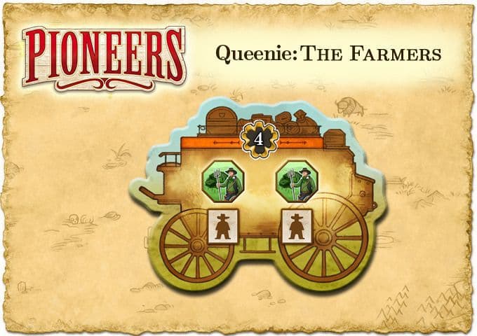 Boîte du jeu : Pioneers - Queenie 3 - Les Fermiers