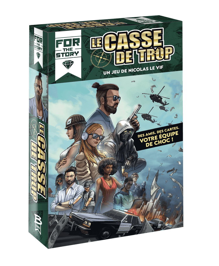 Boîte du jeu : Le Casse de Trop