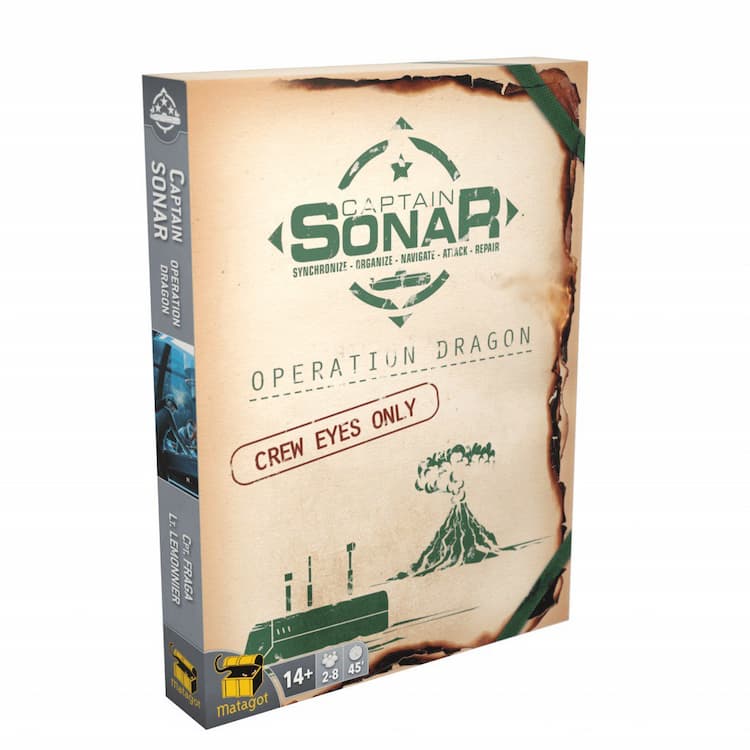 Boîte du jeu : Captain SONAR Opération Dragon