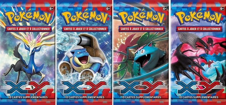 Boîte du jeu : Pokemon JCC : Extension XY - booster