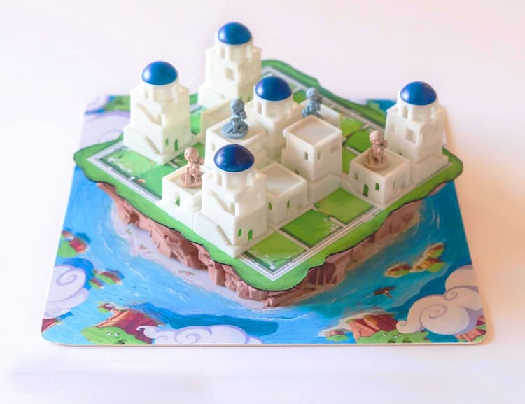 Boîte du jeu : Santorini