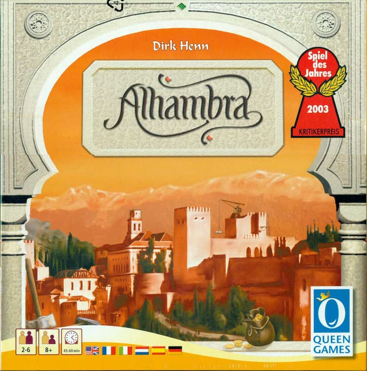 Boîte du jeu : Alhambra