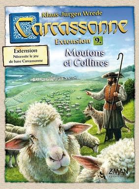 Boîte du jeu : Carcassonne - Extension 9 : Moutons et Collines
