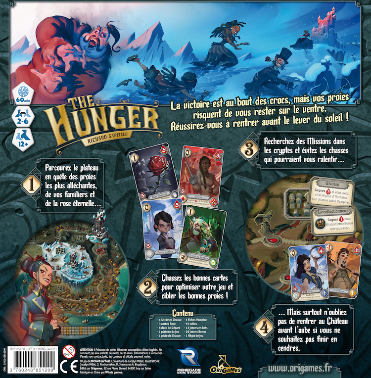 Boîte du jeu : The Hunger