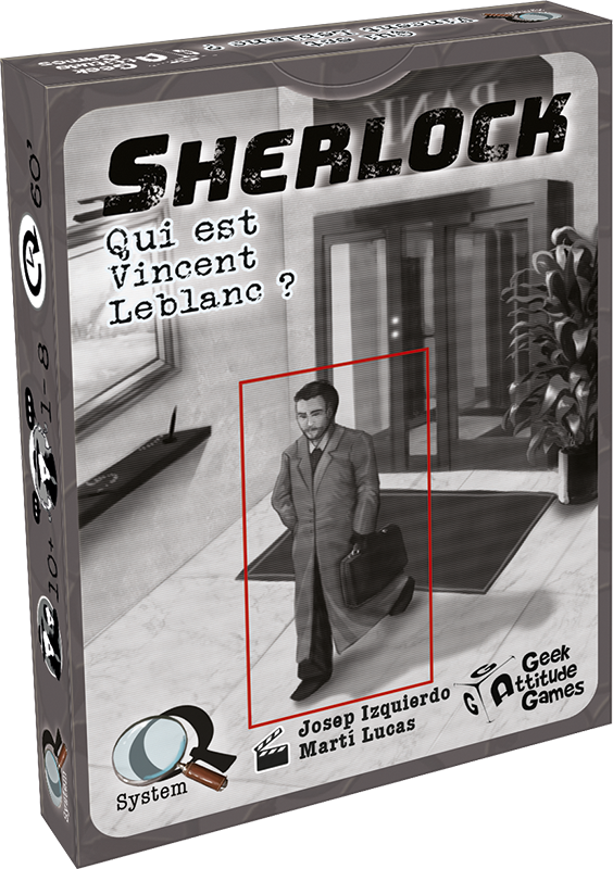 Boîte du jeu : Sherlock : Qui est Vincent Leblanc ?