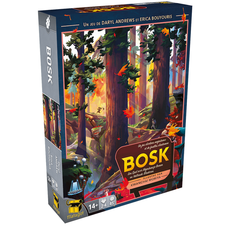 Boîte du jeu : Bosk