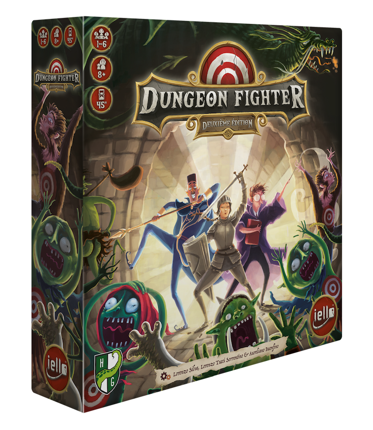 Boîte du jeu : Dungeon Fighter - Deuxième Édition