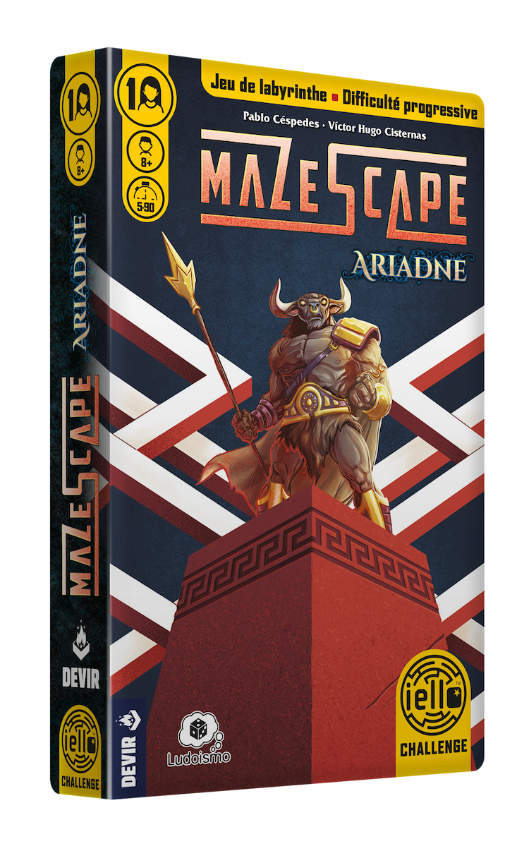 Boîte du jeu : Mazescape - Ariadne