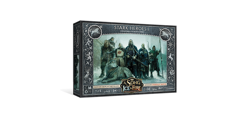 Boîte du jeu : Le Trône de Fer : le Jeu de Figurines - Héros Stark I