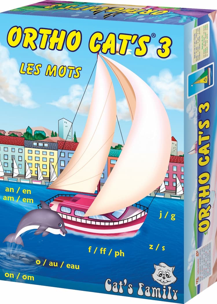 Boîte du jeu : Ortho Cat's 3 - Les mots