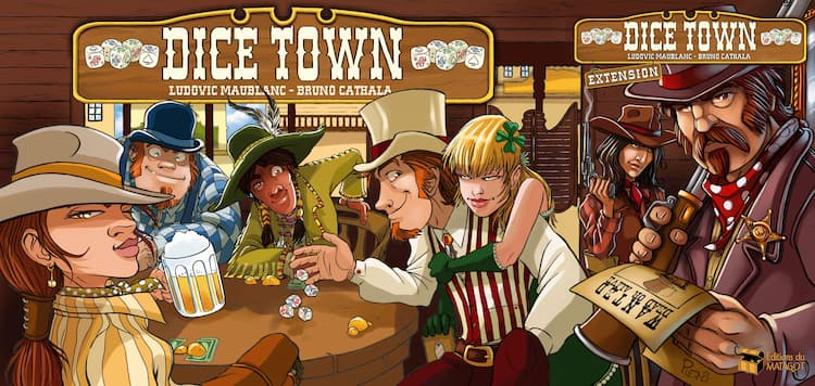 Boîte du jeu : Dice Town