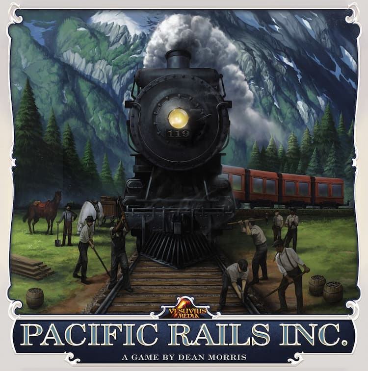 Boîte du jeu : Pacific Rails Inc.