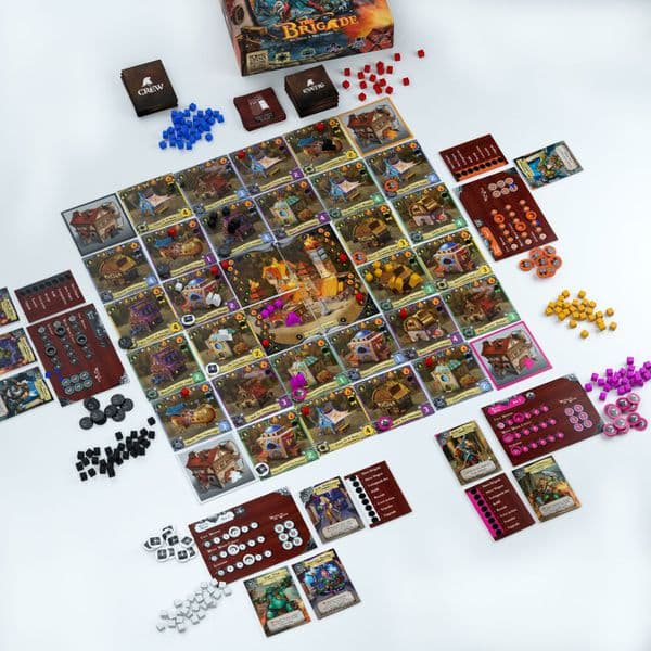 Boîte du jeu : The Brigade