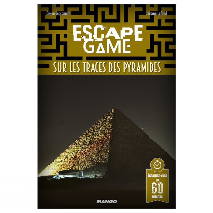 Boîte du jeu : Escape Game 9 - Sur les Traces des Pyramides