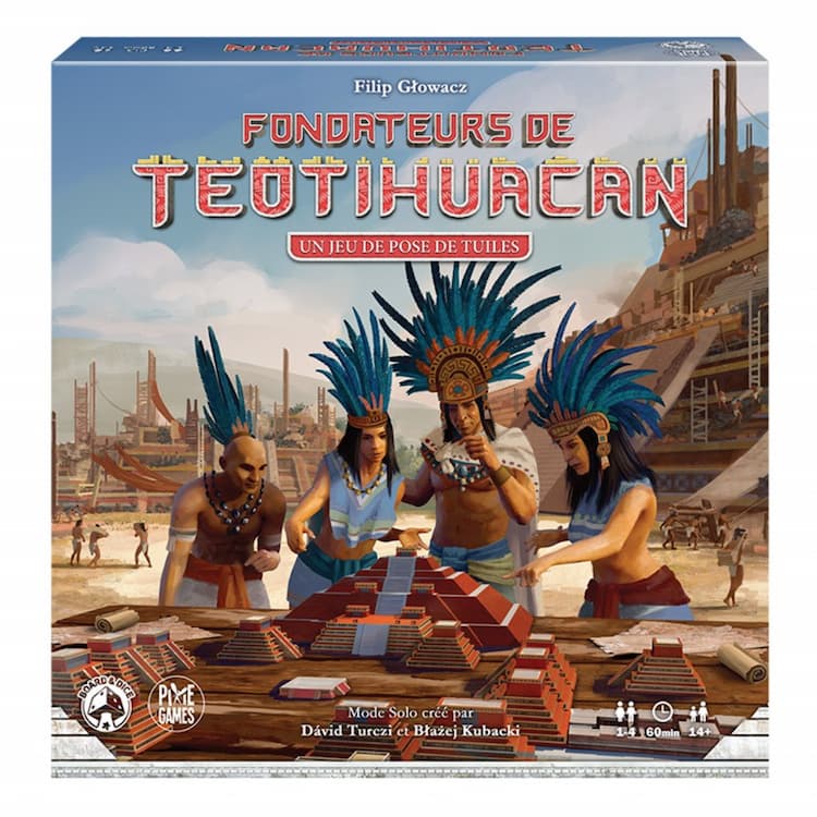 Boîte du jeu : Fondateurs de Teotihuacan