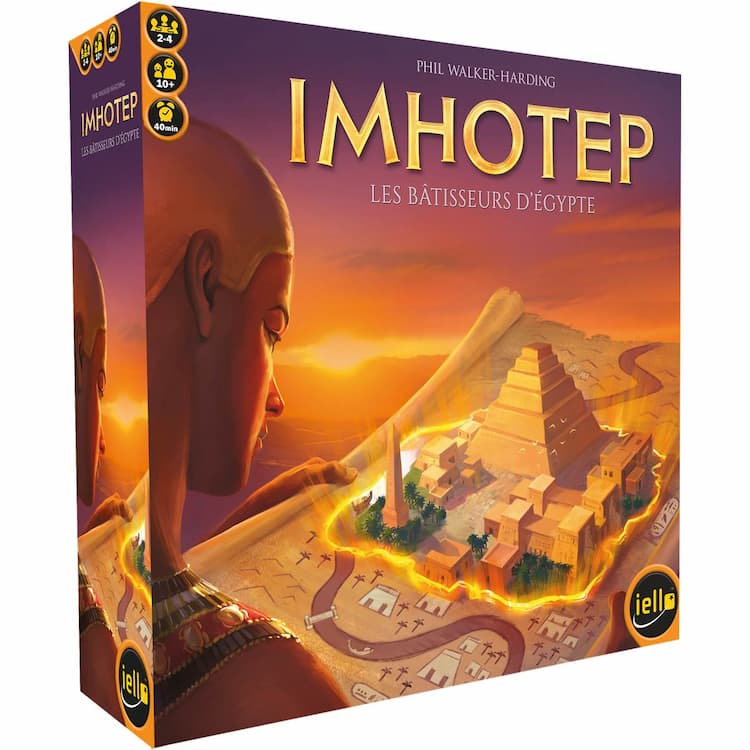 Boîte du jeu : Imhotep - Les Bâtisseurs d'Egypte