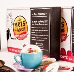 Boîte du jeu : Les mots à la bouche