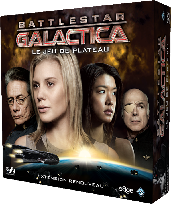 Boîte du jeu : Battlestar Galactica : Renouveau