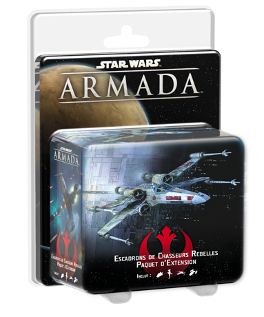 Boîte du jeu : Star Wars Armada : Escadrons de Chasseurs Rebelles