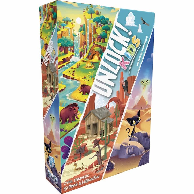 Boîte du jeu : Unlock! Kids : Histoires d'époques