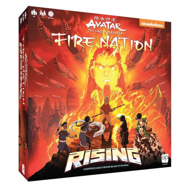 Boîte du jeu : Avatar: The Last Airbender Fire Nation Rising