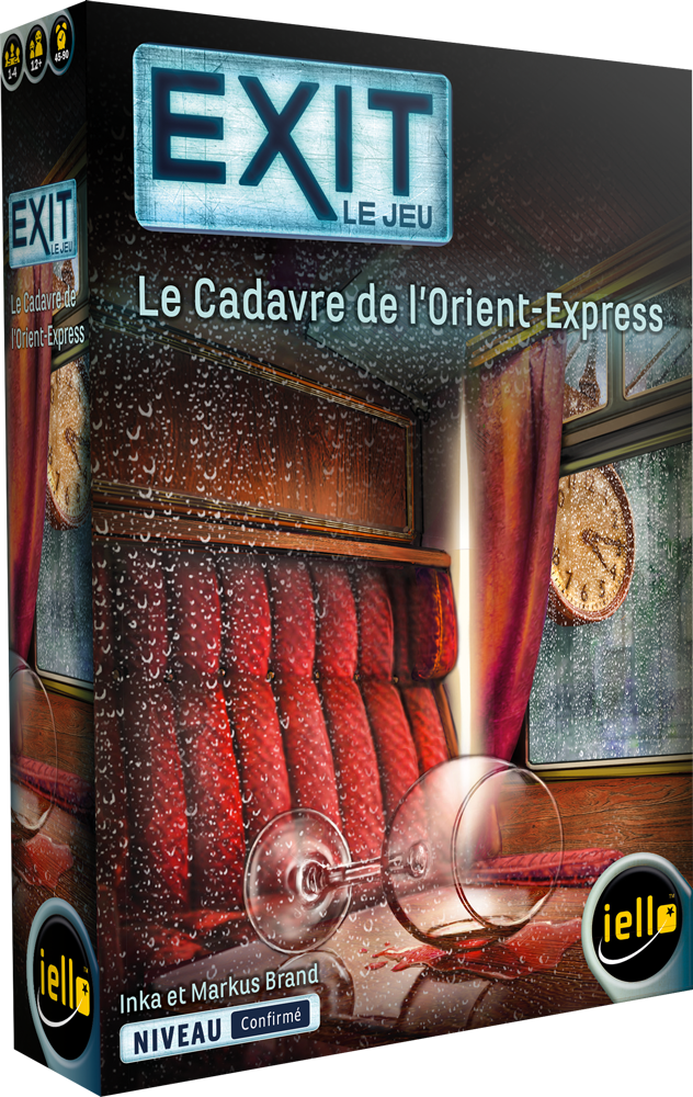 Boîte du jeu : Exit : Le Cadavre de l'Orient Express